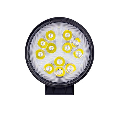 Verstraler LED 54W, Ø 112mm x 45mm, Combo (Spot + Flood), 12V & 24V DC, daglichtwit 6500K, IP67