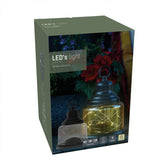 LED Handlamp 4 Lumen - Warmwit 2700K - Draadloos op batterijen - IP20 - Zwart ABS