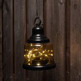 LED Handlamp 4 Lumen - Warmwit 2700K - Draadloos op batterijen - IP20 - Zwart ABS