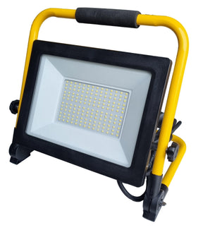 Lampe de travail sur pied | Projecteur LED 100 W=900 W - 9 000 lumens | câble de 180 cm | blanc lumière du jour 6500 K - IP44 - LEDPLANET.NL